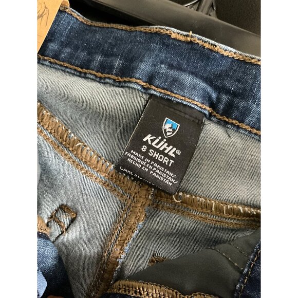 KUHL New Women 9" Kontour™ Flex Denim Skinny Jeans in Vintage Blue size 8 - Picture 8 of 16
